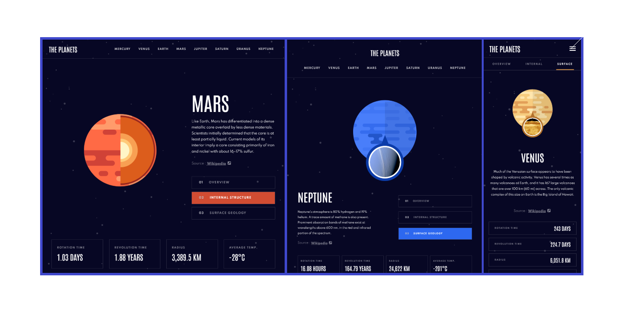 collage of desktop and mobile views of landing page